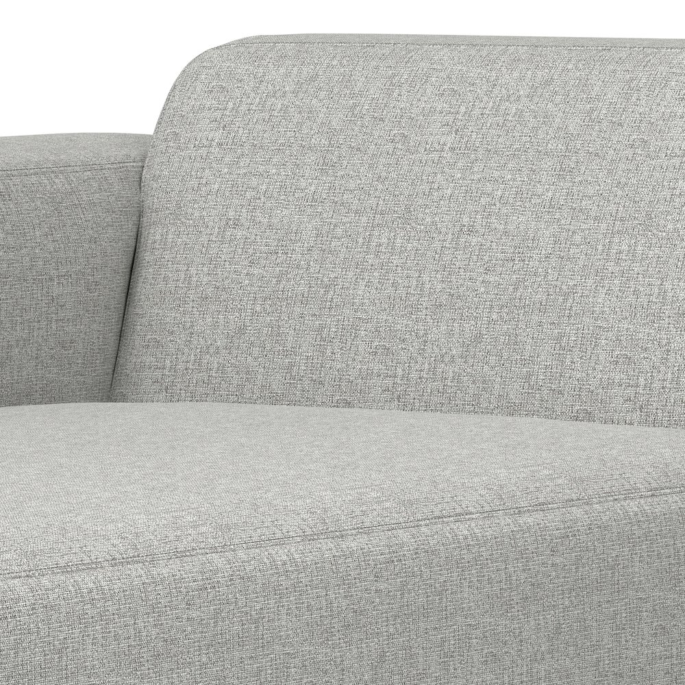 Rex Left Chaise Sofa Module In Tightly Woven Performance Fabric. Picture 4