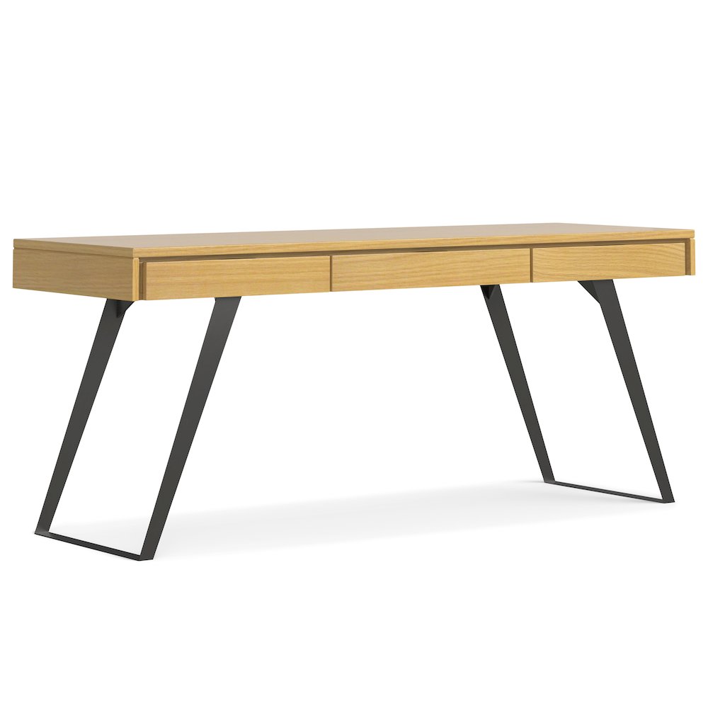 Lowry Large Desk In Oak. Picture 1