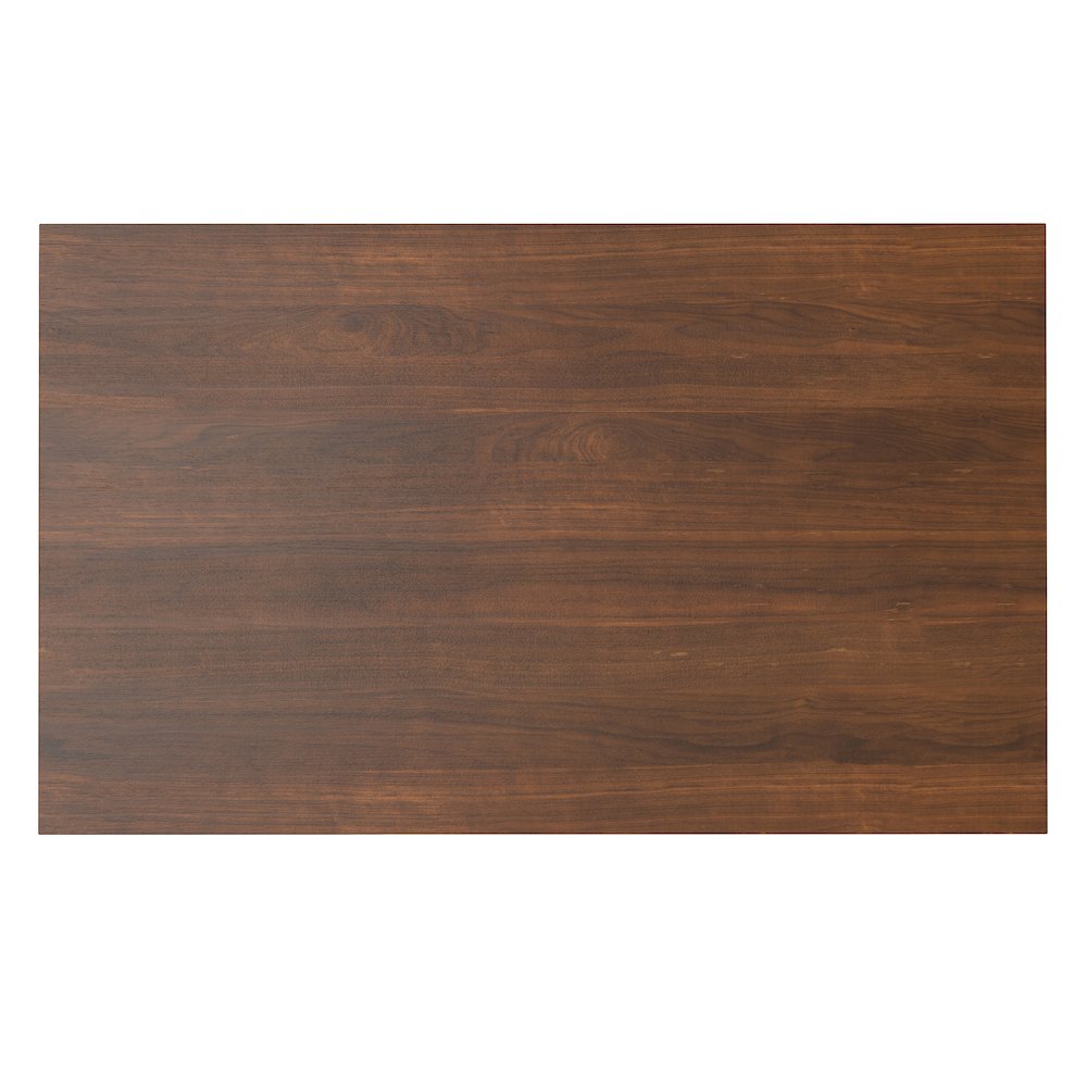 Lowry Dining Table In Walnut Veneer. Picture 6