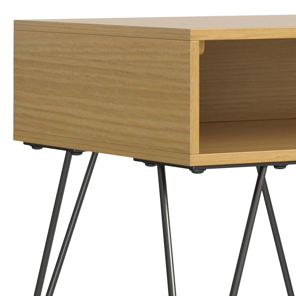 Hunter End Table In Oak Veneer. Picture 4