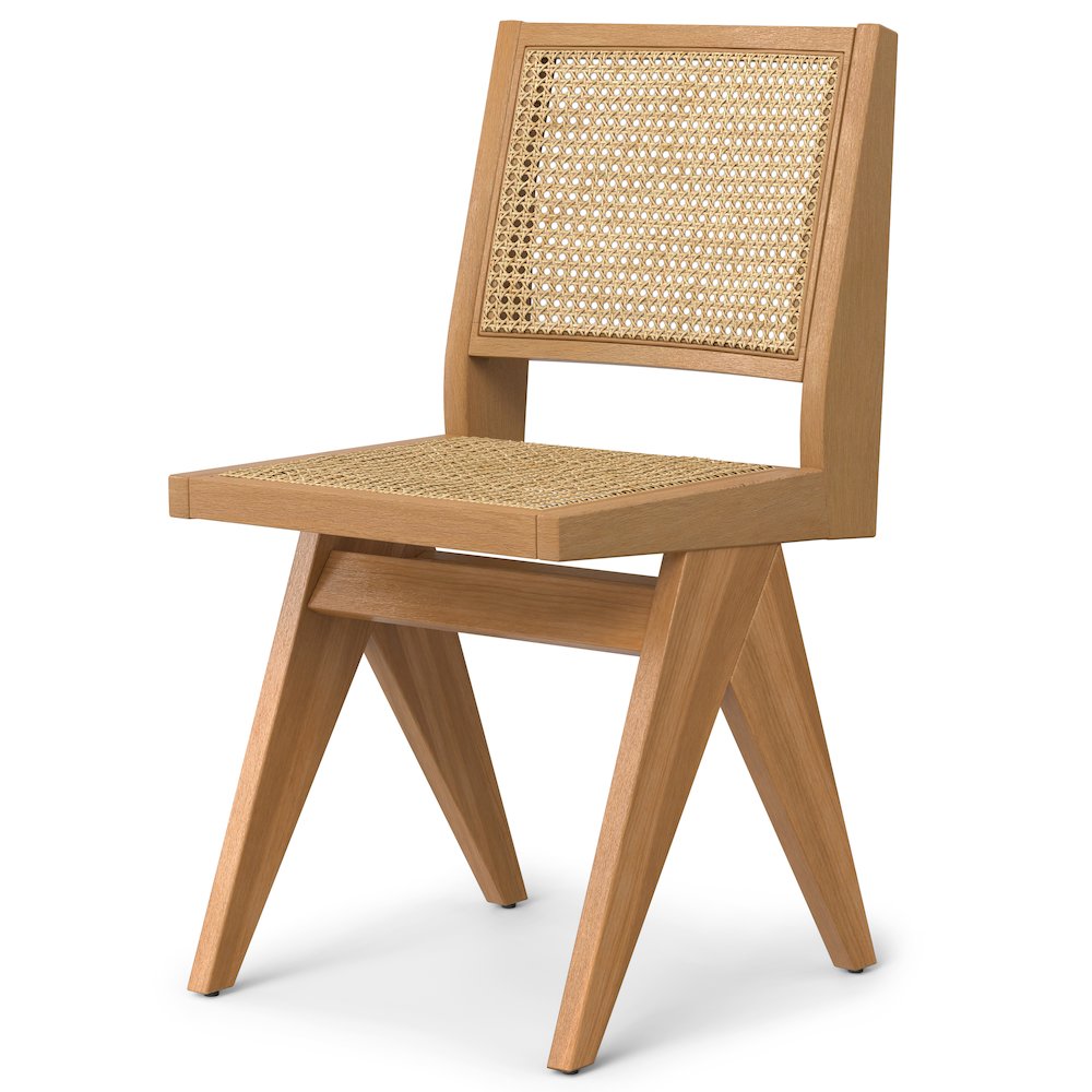 Regina Dining Chair (Set Of 2) In Natural. Picture 2