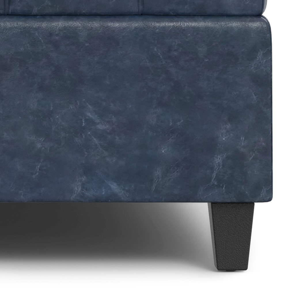 40 inch Wide Square Large Coffee Table Storage Ottoman. Picture 6