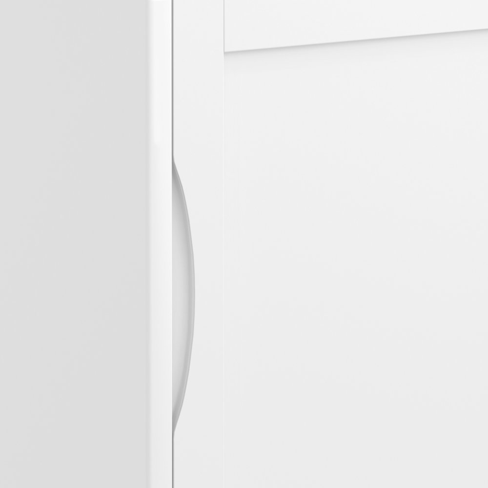 Harper Solid Wood 30 Inch Storage Cabinet In White (Set Of 2). Picture 6