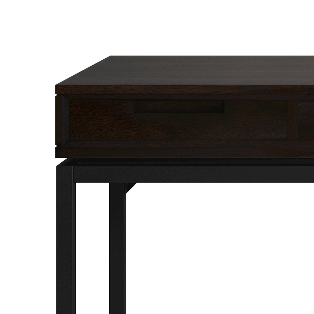 Banting Solid Hardwood Mid Century Desk In Hickory Brown. Picture 2