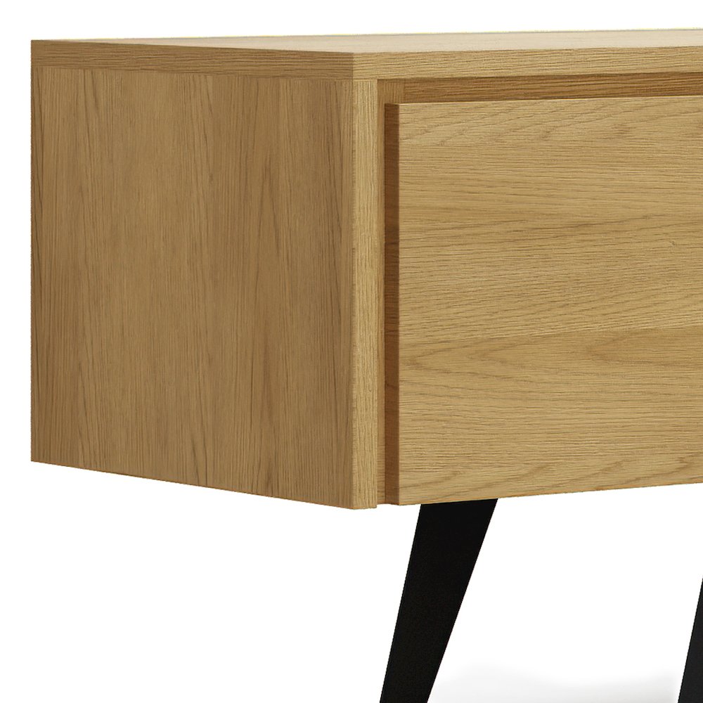 Lowry 72 Inch Tv Media Stand In Oak. Picture 2