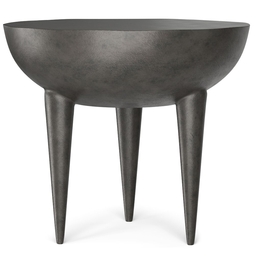 Otto Side Table In Graphite. Picture 1