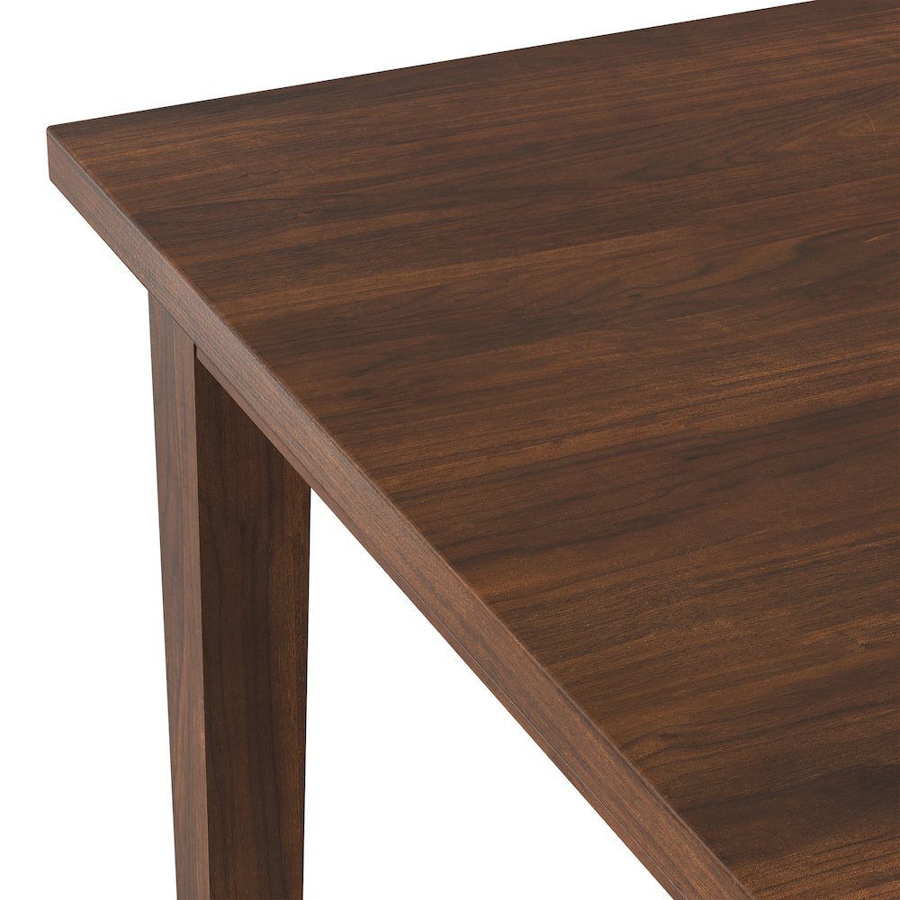 Eastwood Rectangle Dining Table In Walnut. Picture 9