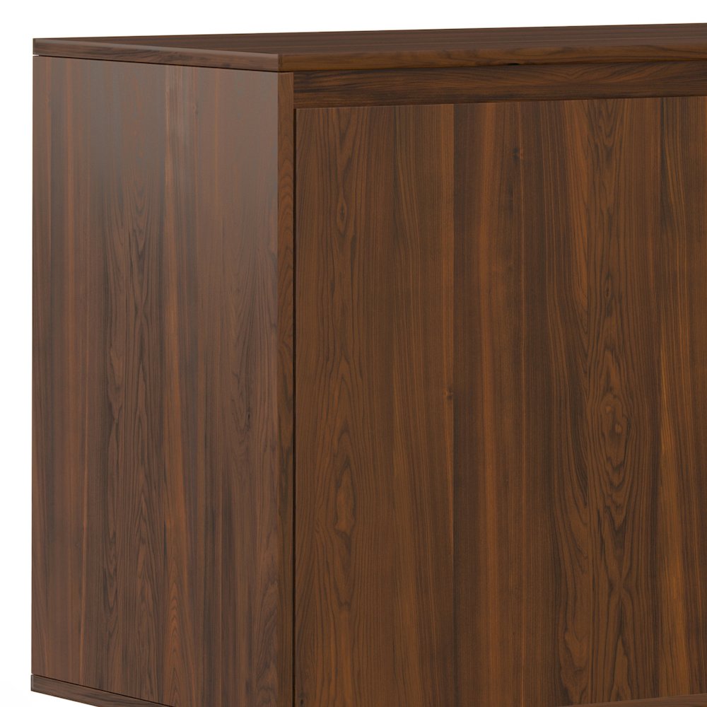 Hunter 3 Door Sideboard Buffet In Walnut Veneer. Picture 2