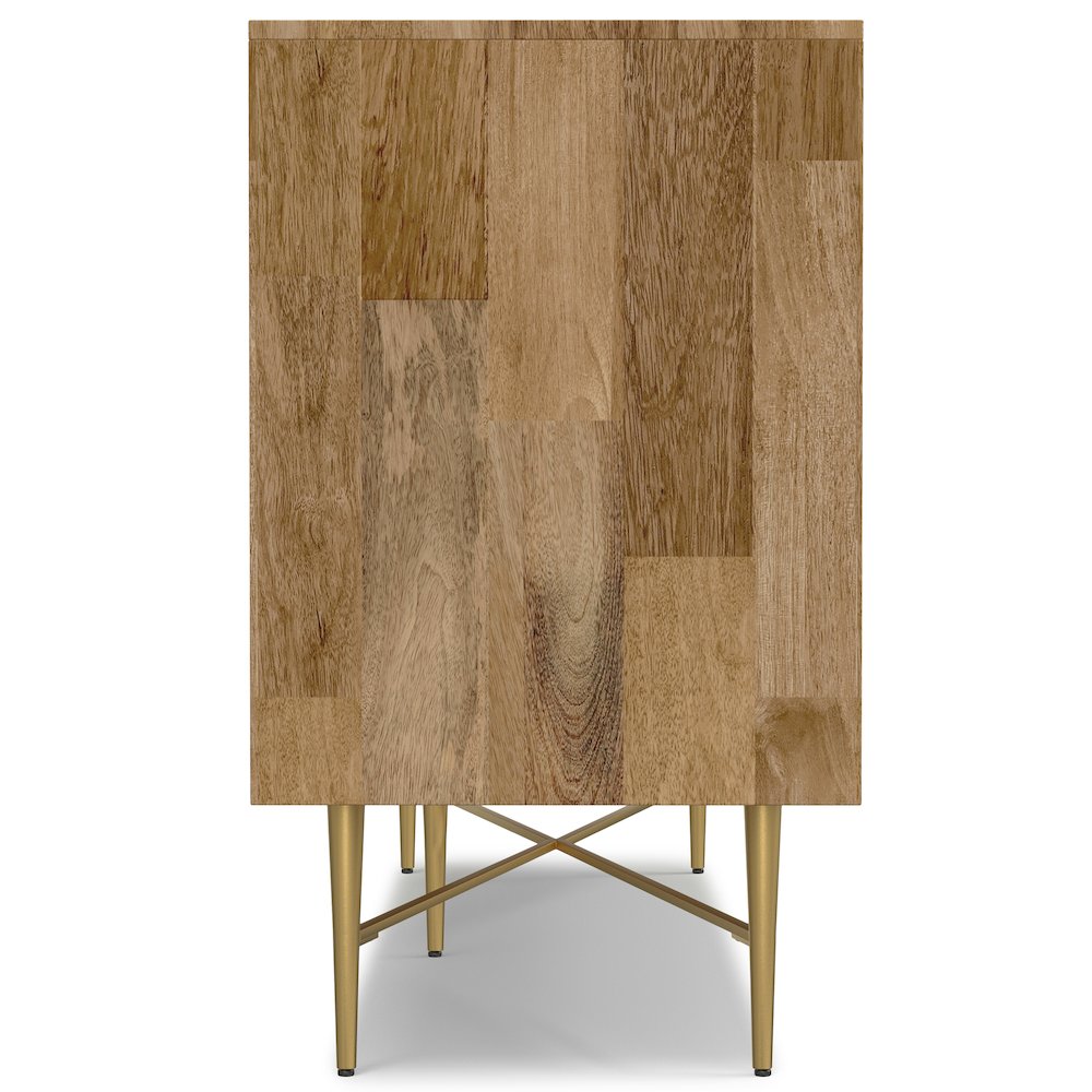 Fallon SOLID MANGO WOOD Sideboard Buffet in Natural. Picture 3
