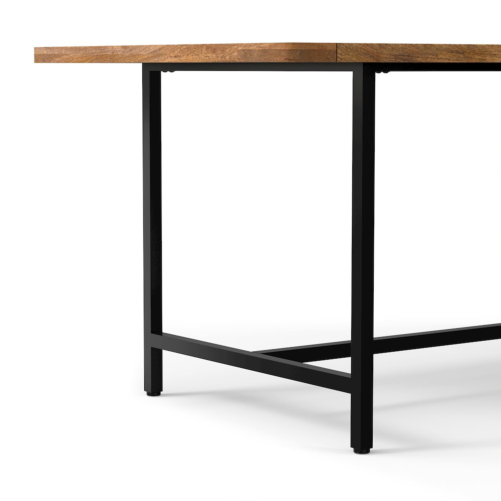 Campbell Dining Table In Burnt Wax. Picture 9