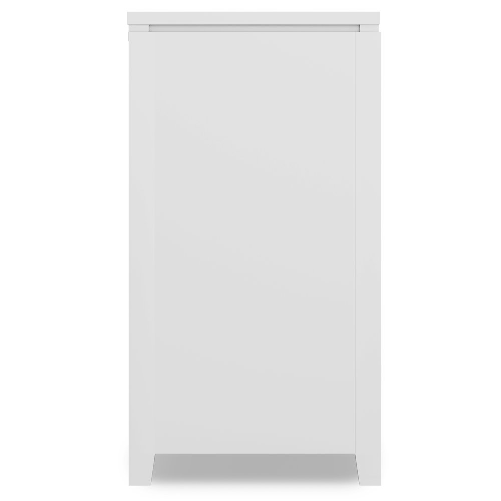 Cosmopolitan Solid Wood Sideboard Buffet In White. Picture 3