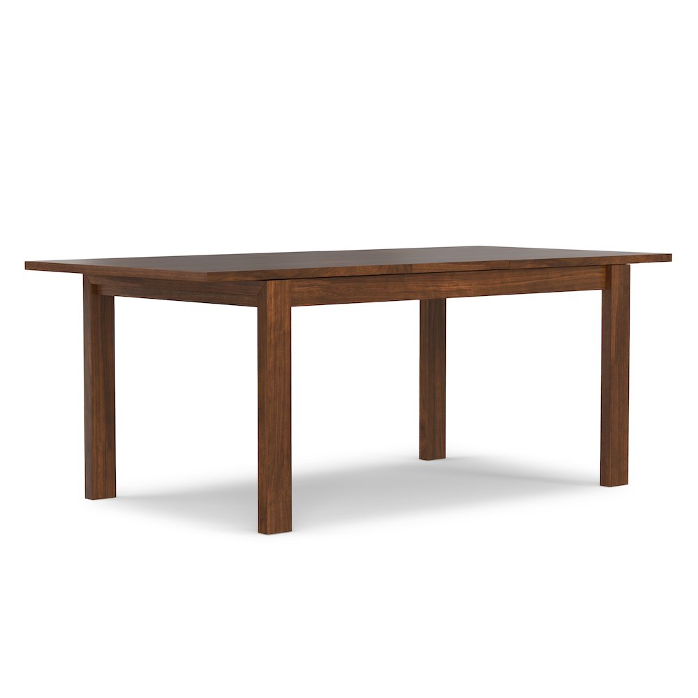 Wilson Extendable Dining Table In Walnut Veneer. Picture 7