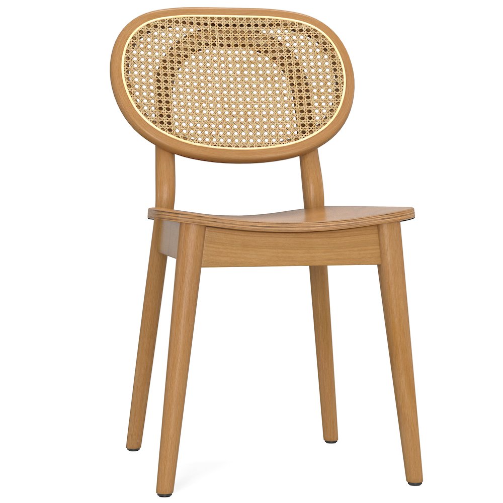 Rachel Dining Chair (Set of 2) in Natural. Picture 5