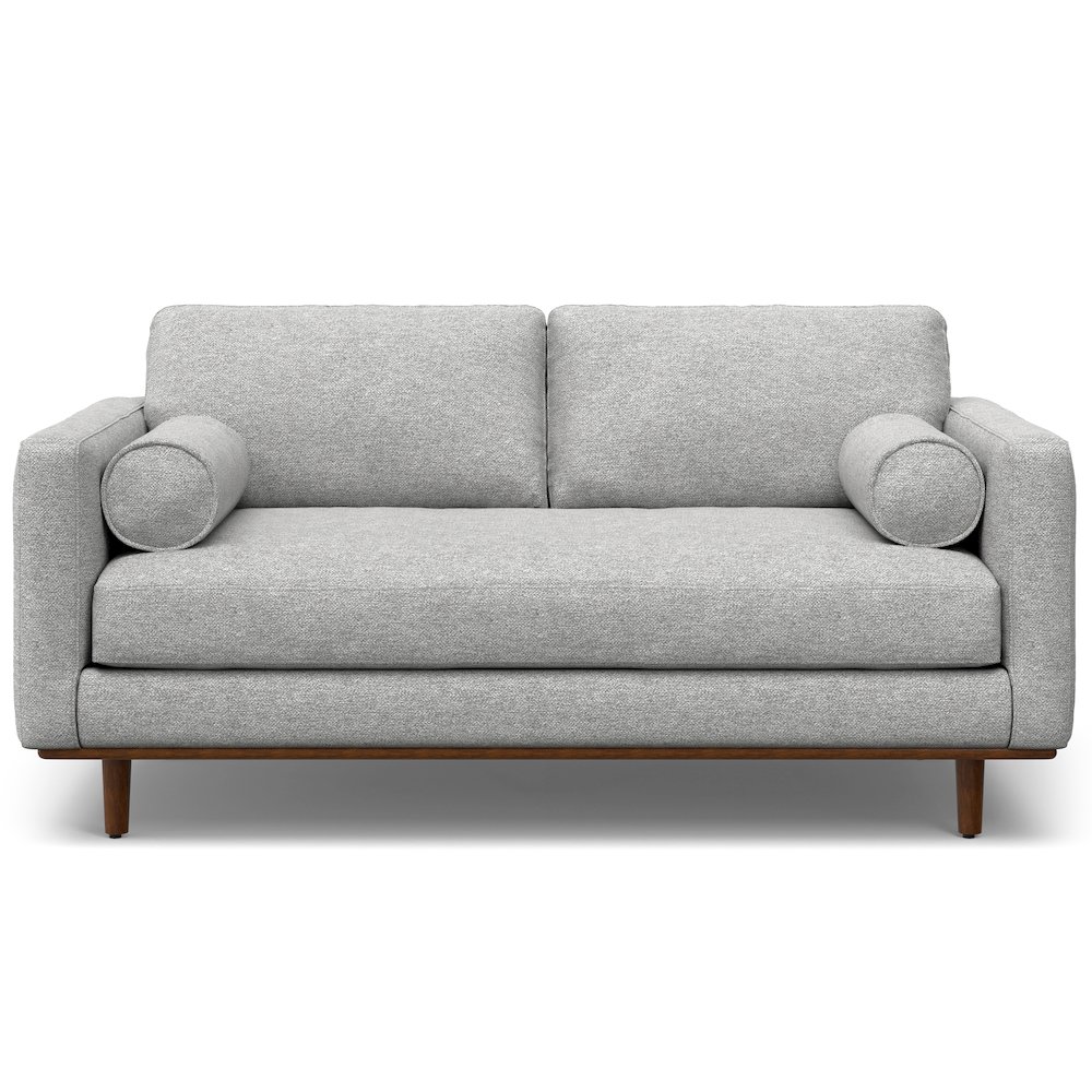 Morrison 72-Inch Sofa And Ottoman Set In Woven-Blend Fabric. Picture 4