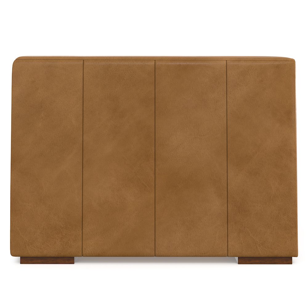 Rex Corner Sofa Module In Genuine Leather. Picture 3