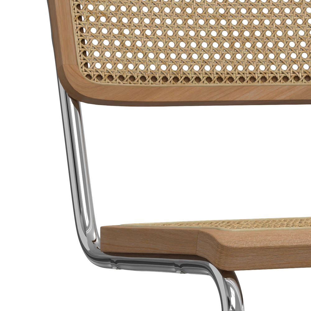 Madalyn Dining Chair (Set of 2) in Natural Rattan. Picture 6