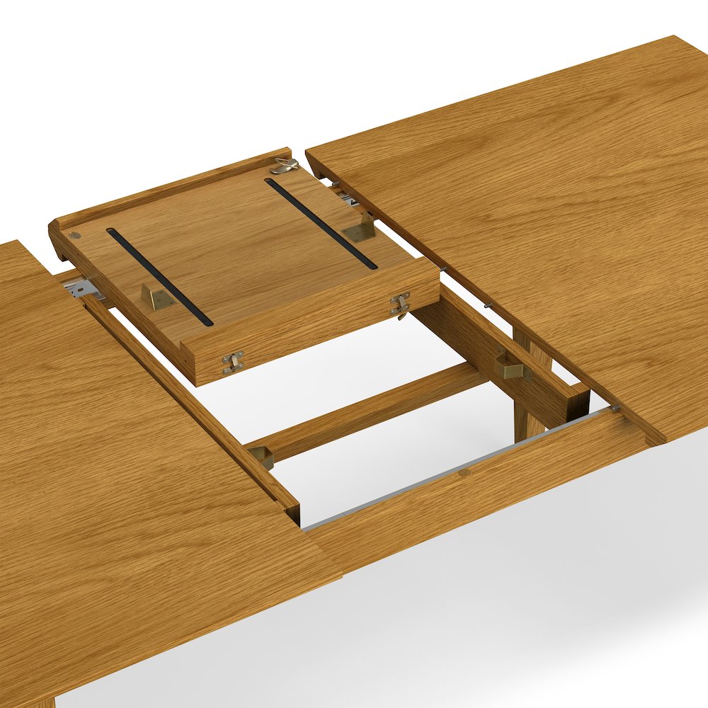 Colby Extendable Dining Table In Oak. Picture 12