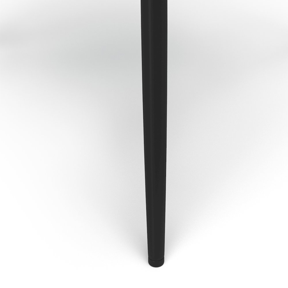 Sherbourne SOLID MANGO WOOD Side Table in Grey. Picture 5
