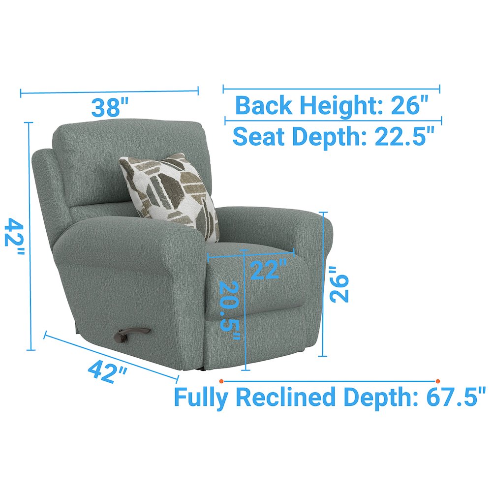 Kellen Glider Recliner. Picture 20