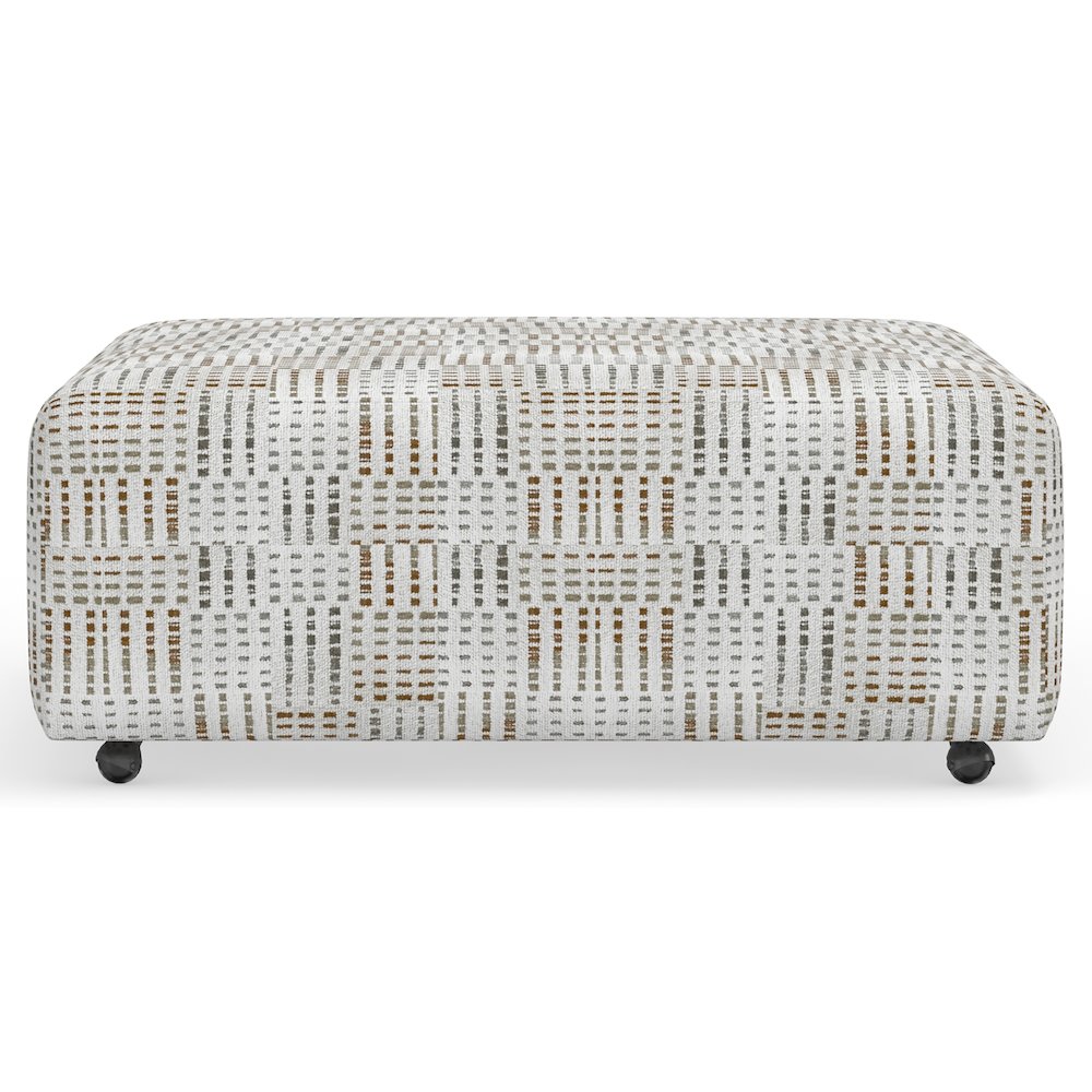 Kellen Castered Cocktail Ottoman. Picture 2
