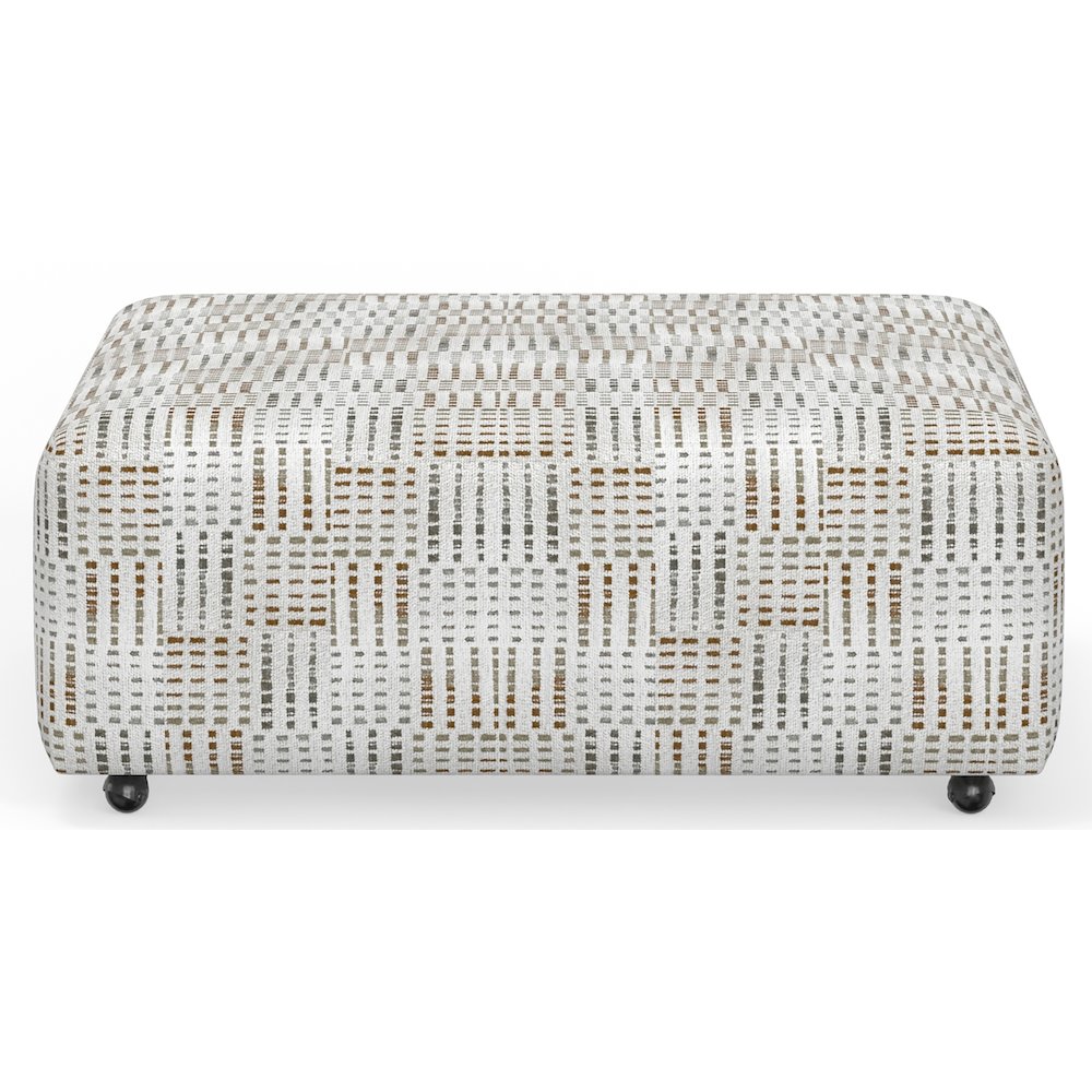 Kellen Castered Cocktail Ottoman. Picture 3
