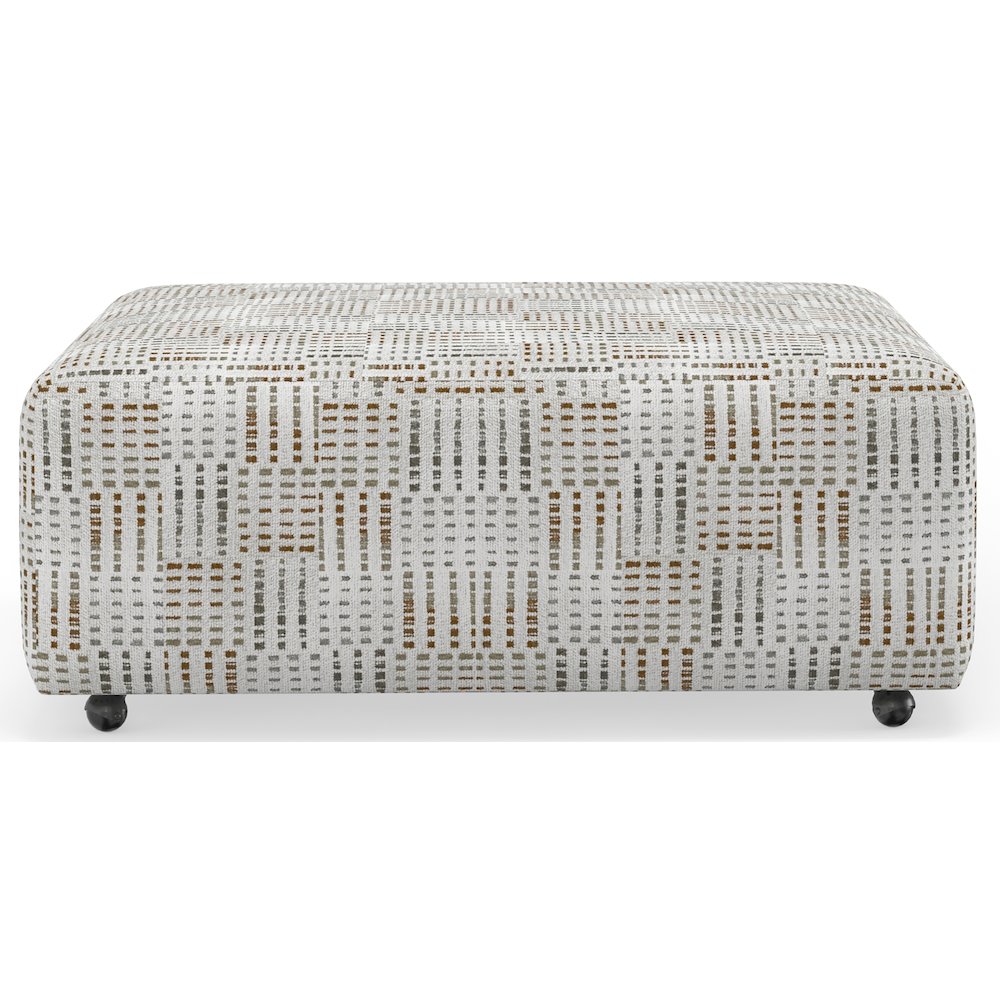 Kellen Castered Cocktail Ottoman. Picture 4