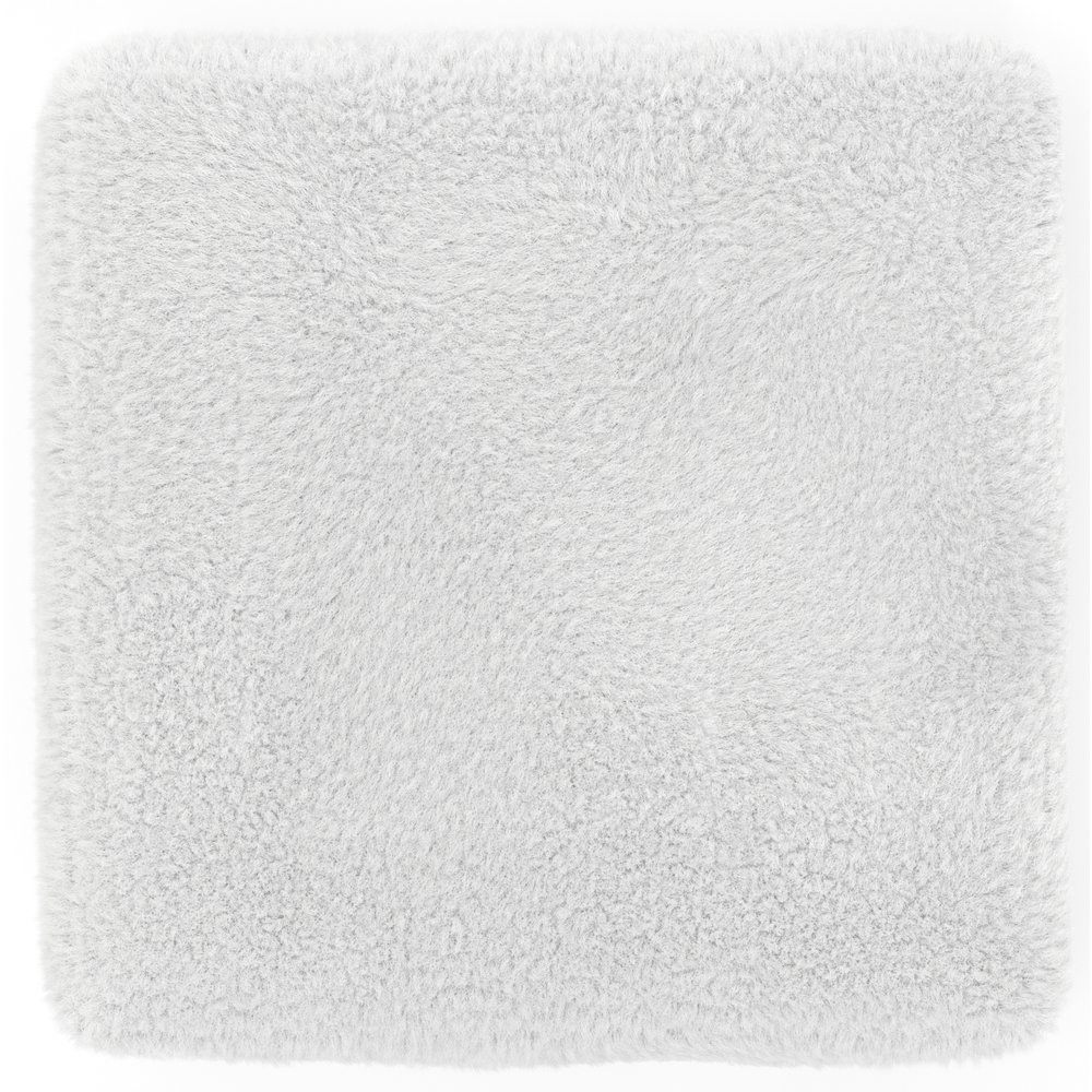 Snowball Cocktail Ottoman in White Color. Picture 3