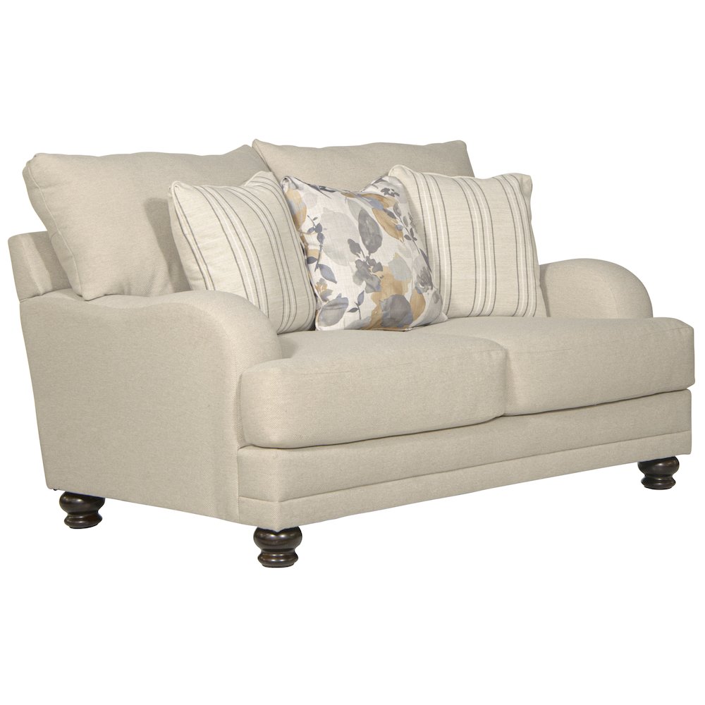 Jonesport Loveseat in Brown Color. Picture 1