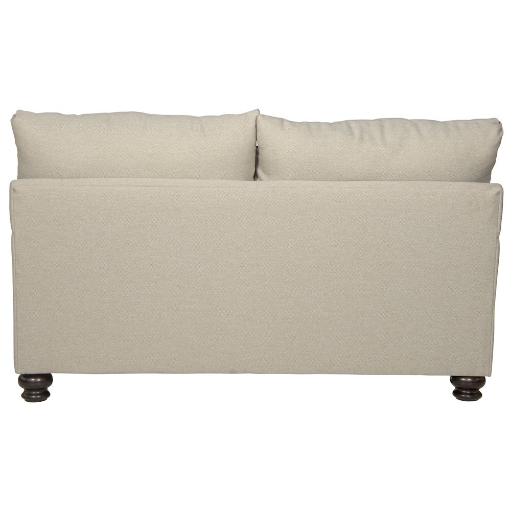 Jonesport Loveseat in Brown Color. Picture 2