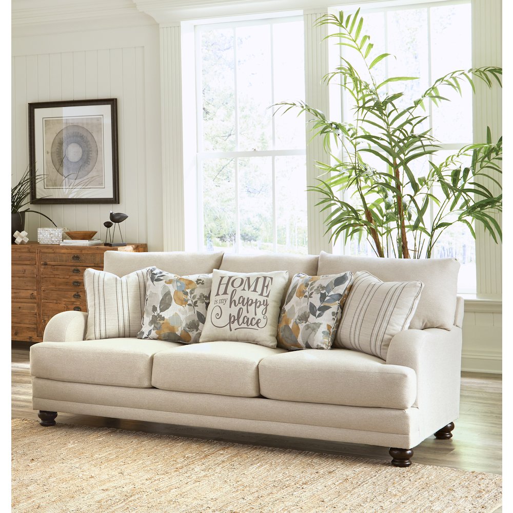 Jonesport Sofa in Brown Color. Picture 5