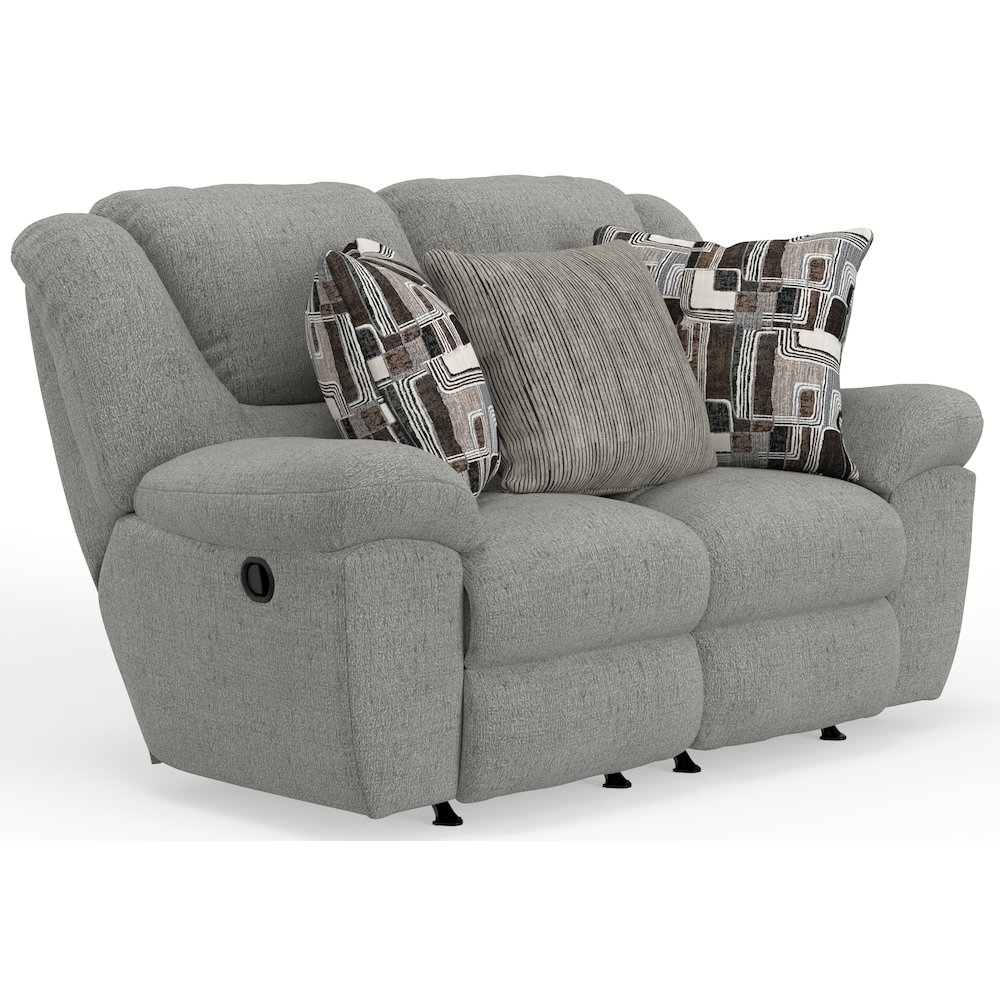 Trifecta Dual Rocking Reclining Loveseat. Picture 1