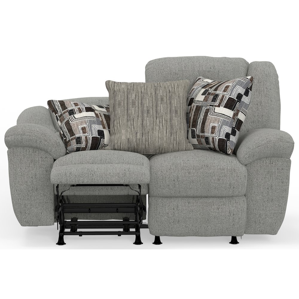 Trifecta Dual Rocking Reclining Loveseat. Picture 6