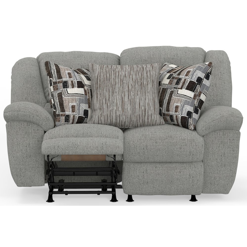 Trifecta Dual Rocking Reclining Loveseat. Picture 7
