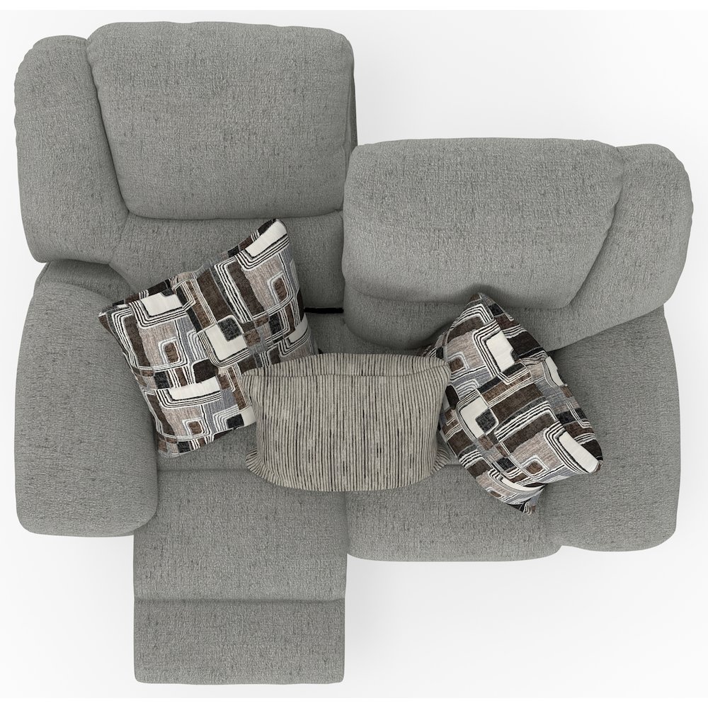 Trifecta Dual Rocking Reclining Loveseat. Picture 13