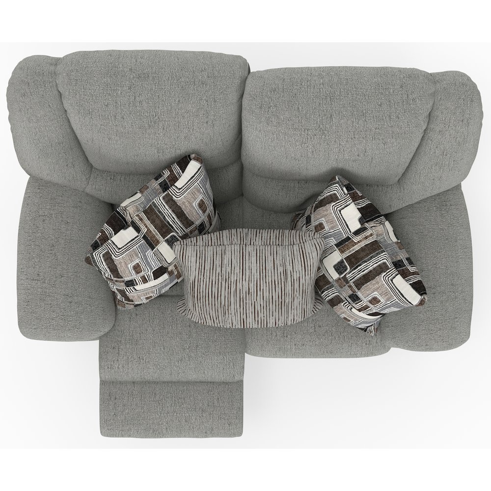 Trifecta Dual Rocking Reclining Loveseat. Picture 14