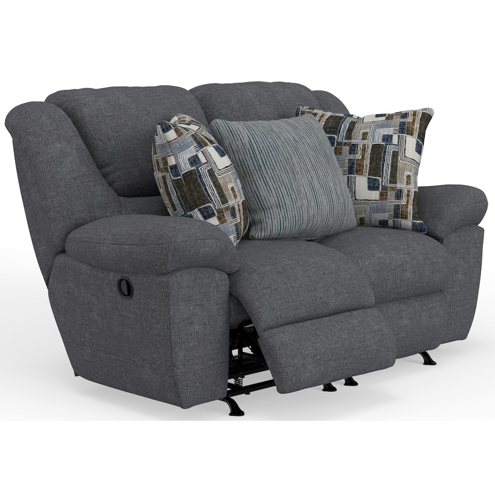 Trifecta Dual Rocking Reclining Loveseat. Picture 3