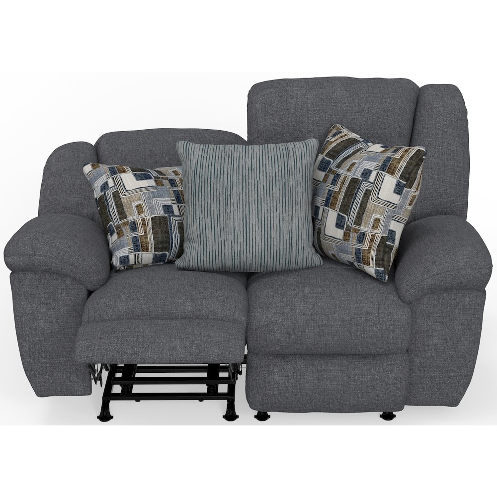 Trifecta Dual Rocking Reclining Loveseat. Picture 7