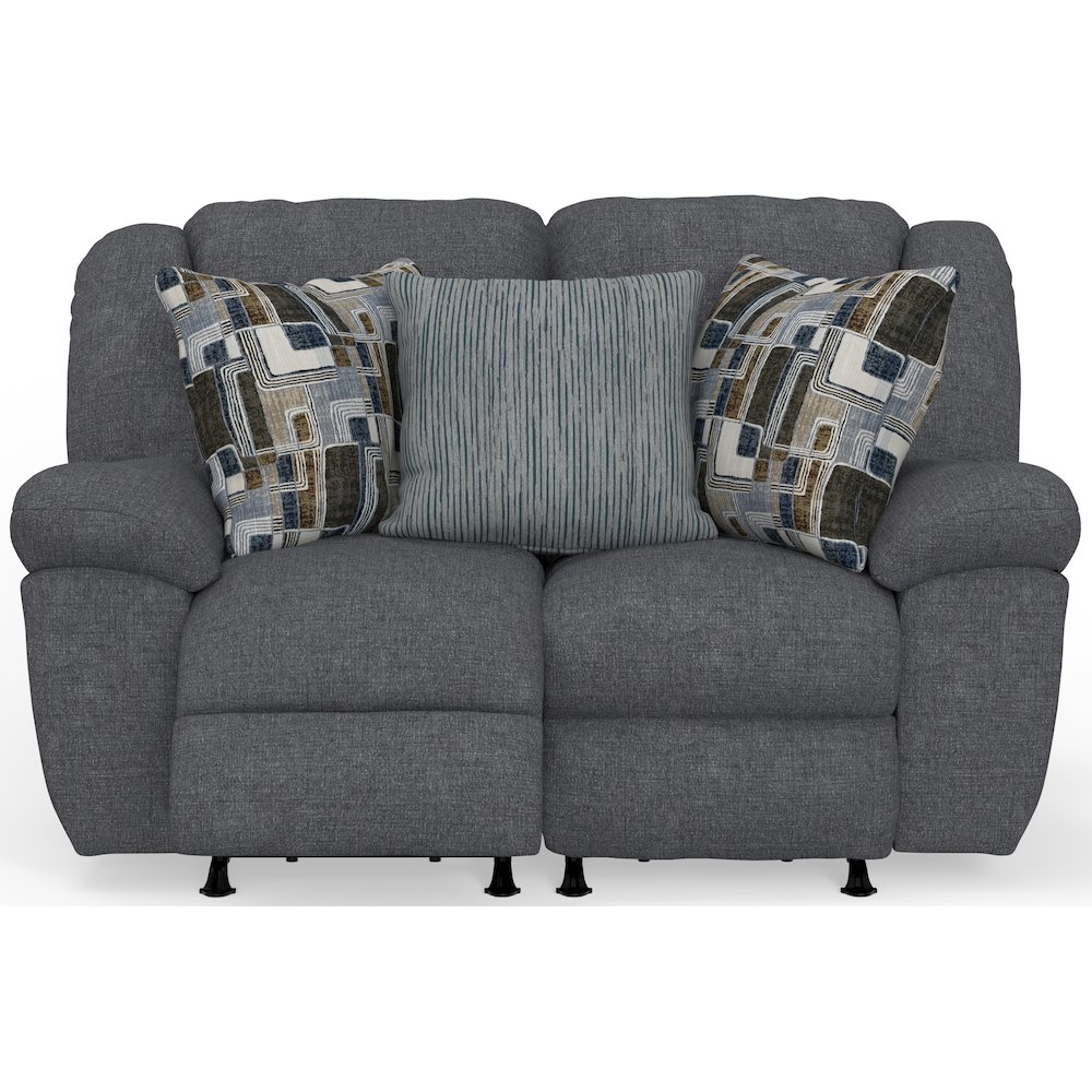 Trifecta Dual Rocking Reclining Loveseat. Picture 8