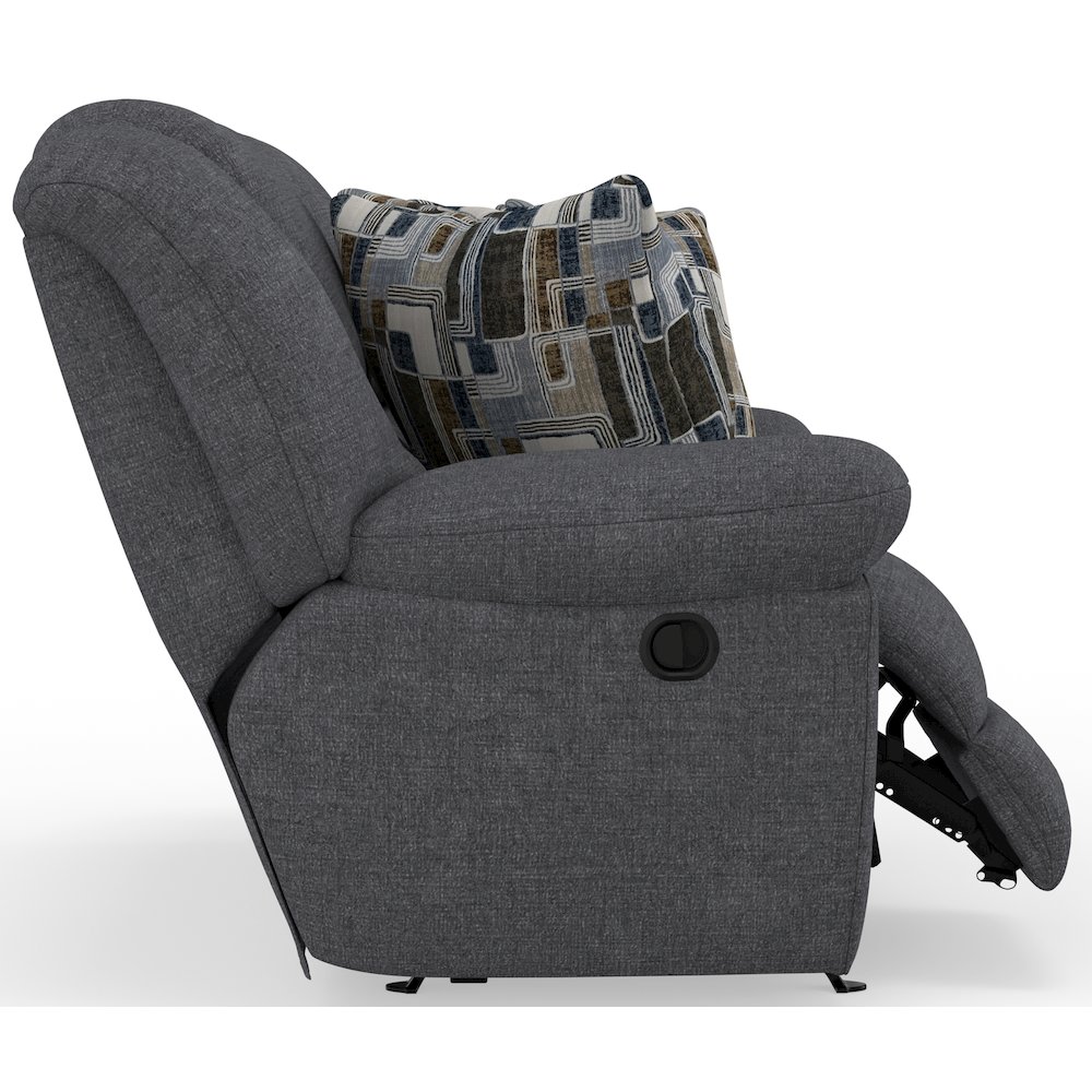 Trifecta Dual Rocking Reclining Loveseat. Picture 12