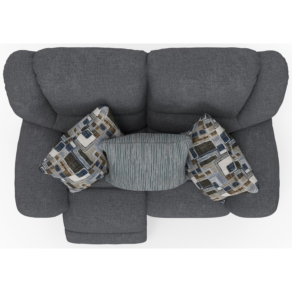 Trifecta Dual Rocking Reclining Loveseat. Picture 15