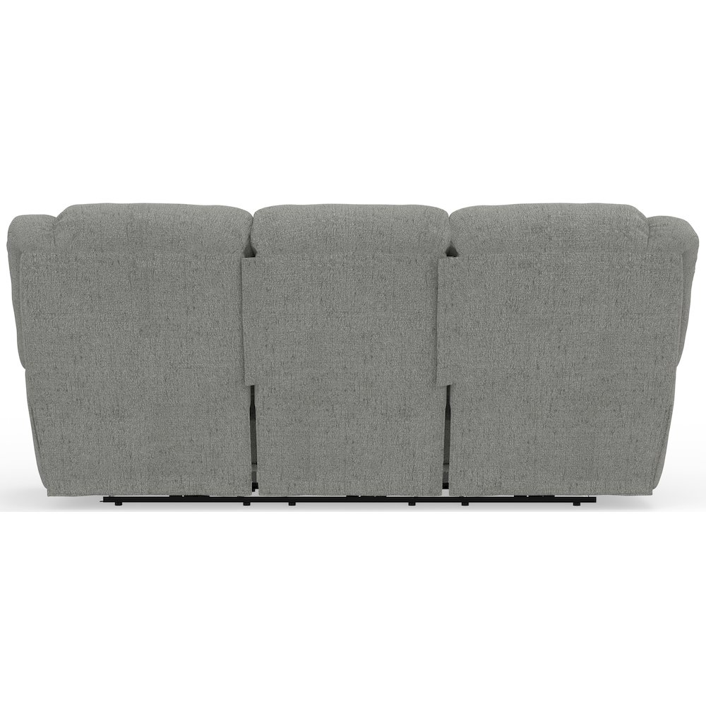 Trifecta Reclining Sofa with 3 Reclining Seats and Drop Down Table. Picture 5