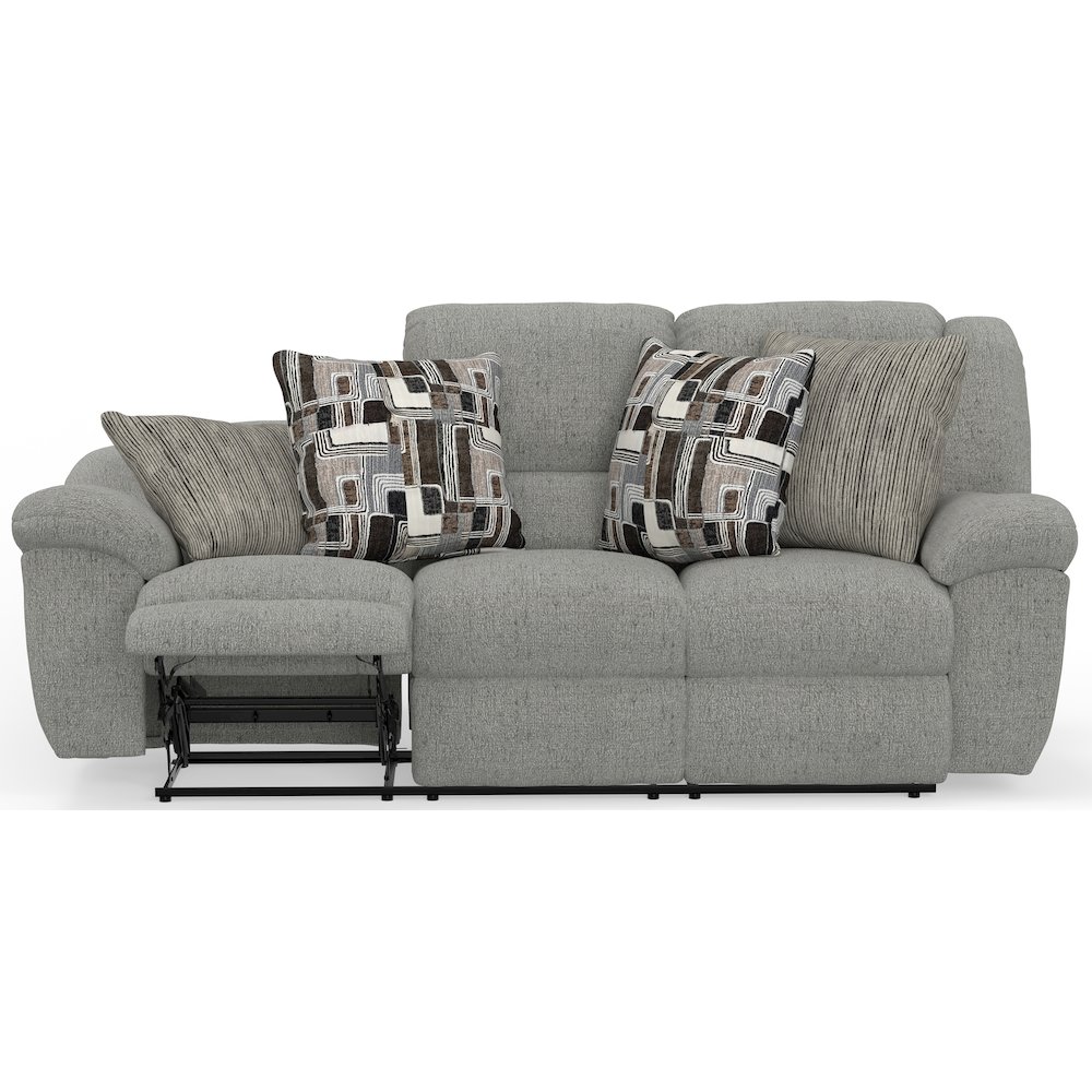Trifecta Reclining Sofa with 3 Reclining Seats and Drop Down Table. Picture 8