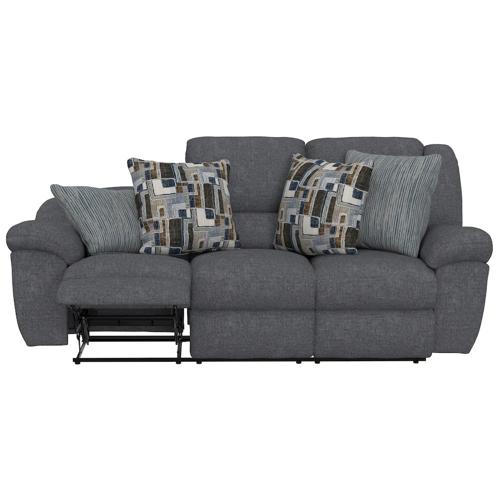 Trifecta Reclining Sofa with 3 Reclining Seats and Drop Down Table. Picture 13