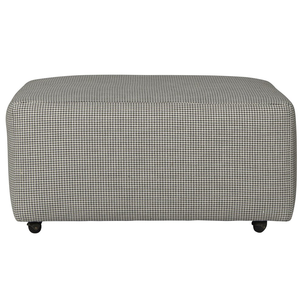 Searsport Castered Cocktail Ottoman. Picture 1