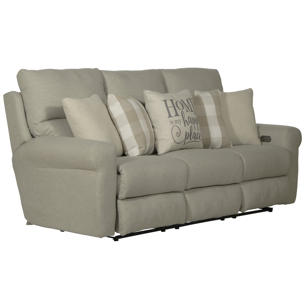 Westport Power Lay Flat Reclining Sofa. Picture 1