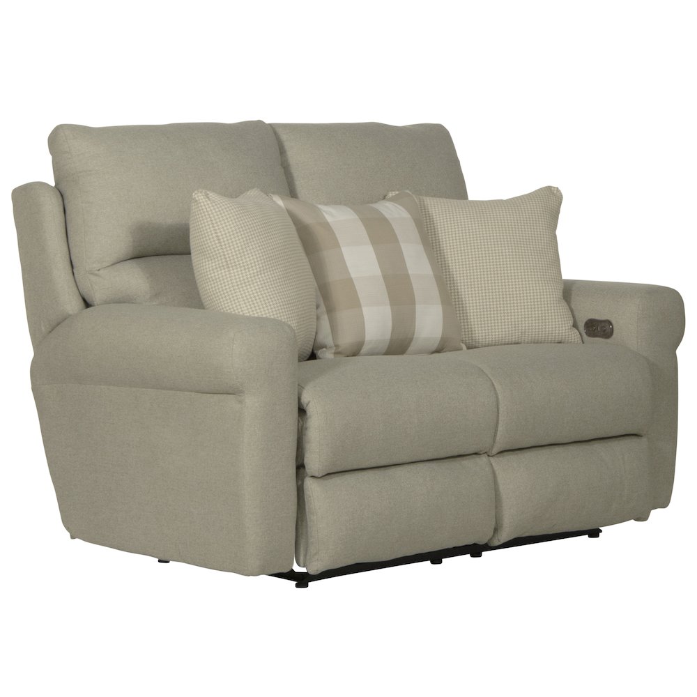 Westport Power Lay Flat Reclining Loveseat. Picture 1