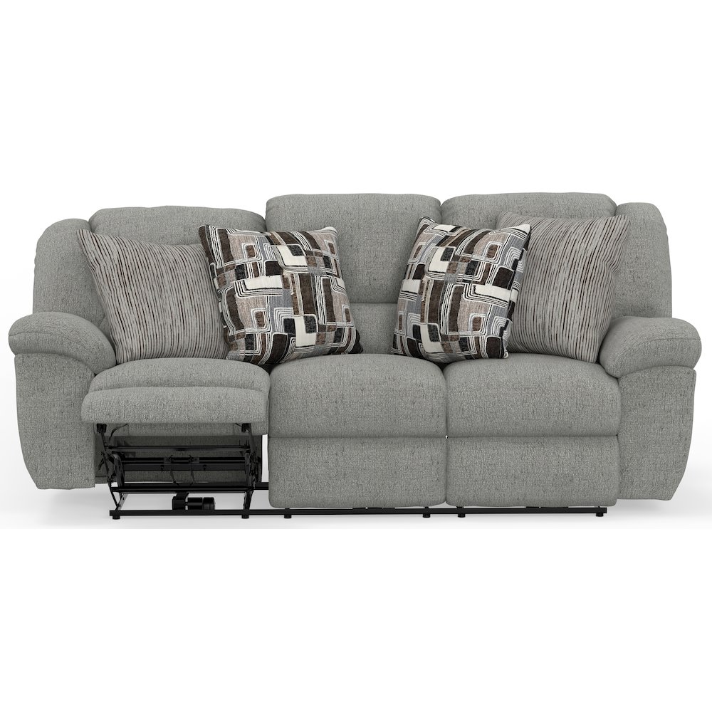 Trifecta Power Reclining Sofa with 3 Reclining Seats and Drop Down Table. Picture 24