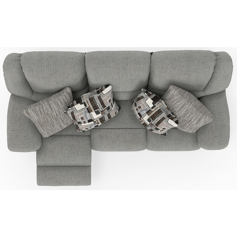 Trifecta Power Reclining Sofa with 3 Reclining Seats and Drop Down Table. Picture 27