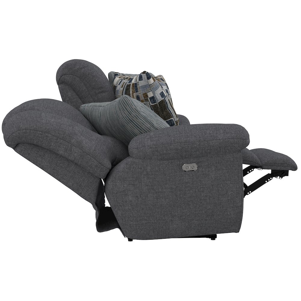 Trifecta Power Reclining Sofa with 3 Reclining Seats and Drop Down Table. Picture 13