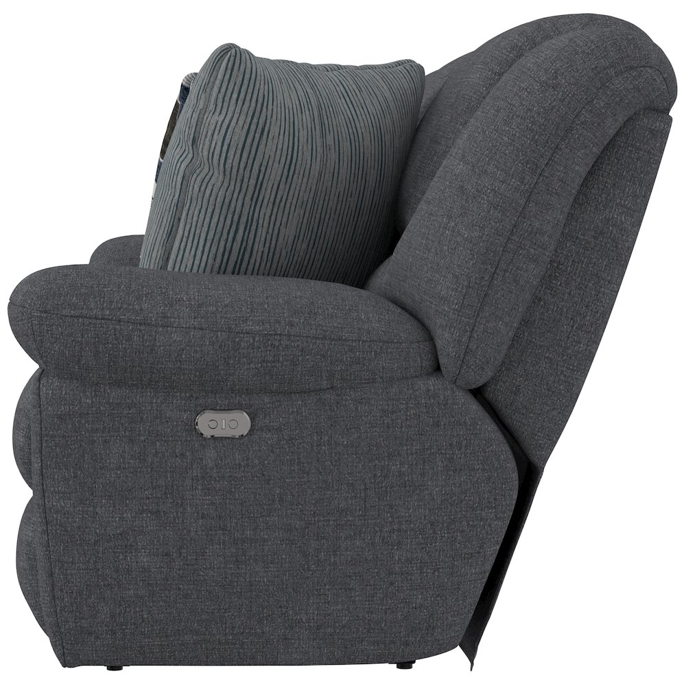 Trifecta Power Reclining Sofa with 3 Reclining Seats and Drop Down Table. Picture 15